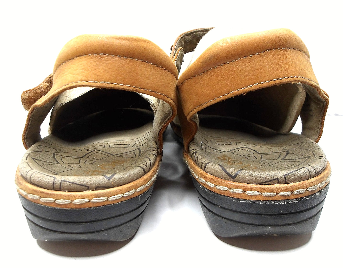 TAOS Zenith Sandals, Leather, Tan, Women’s US 10
