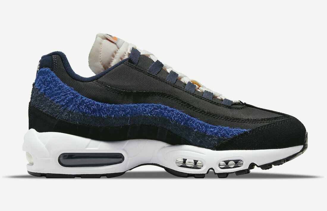 Nike Air Max 95 SE Running Club Royal Blue Obsidian Black DH2718-001 sz 8 Men’s
