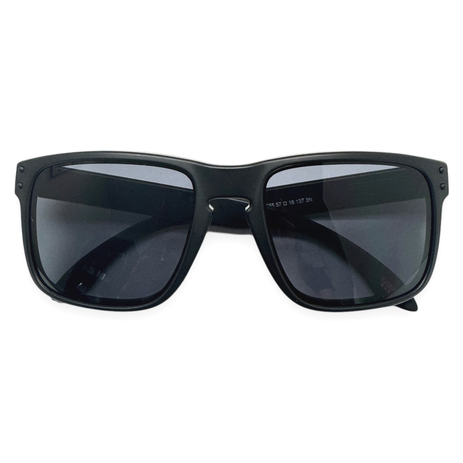 Oakley Holbrook Sunglasses OO9102-E555 Matte Black USA Flag Logo w/Pouch