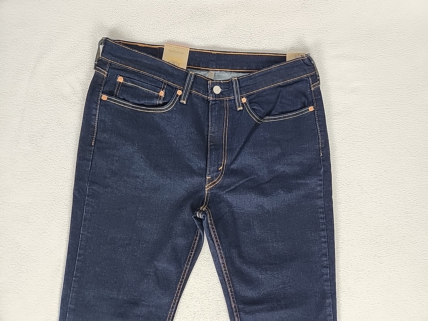 Levi’s 514 Regular Fit Zip Fly Straight Leg Denim Jeans 34X30 Men’s Dark Blue