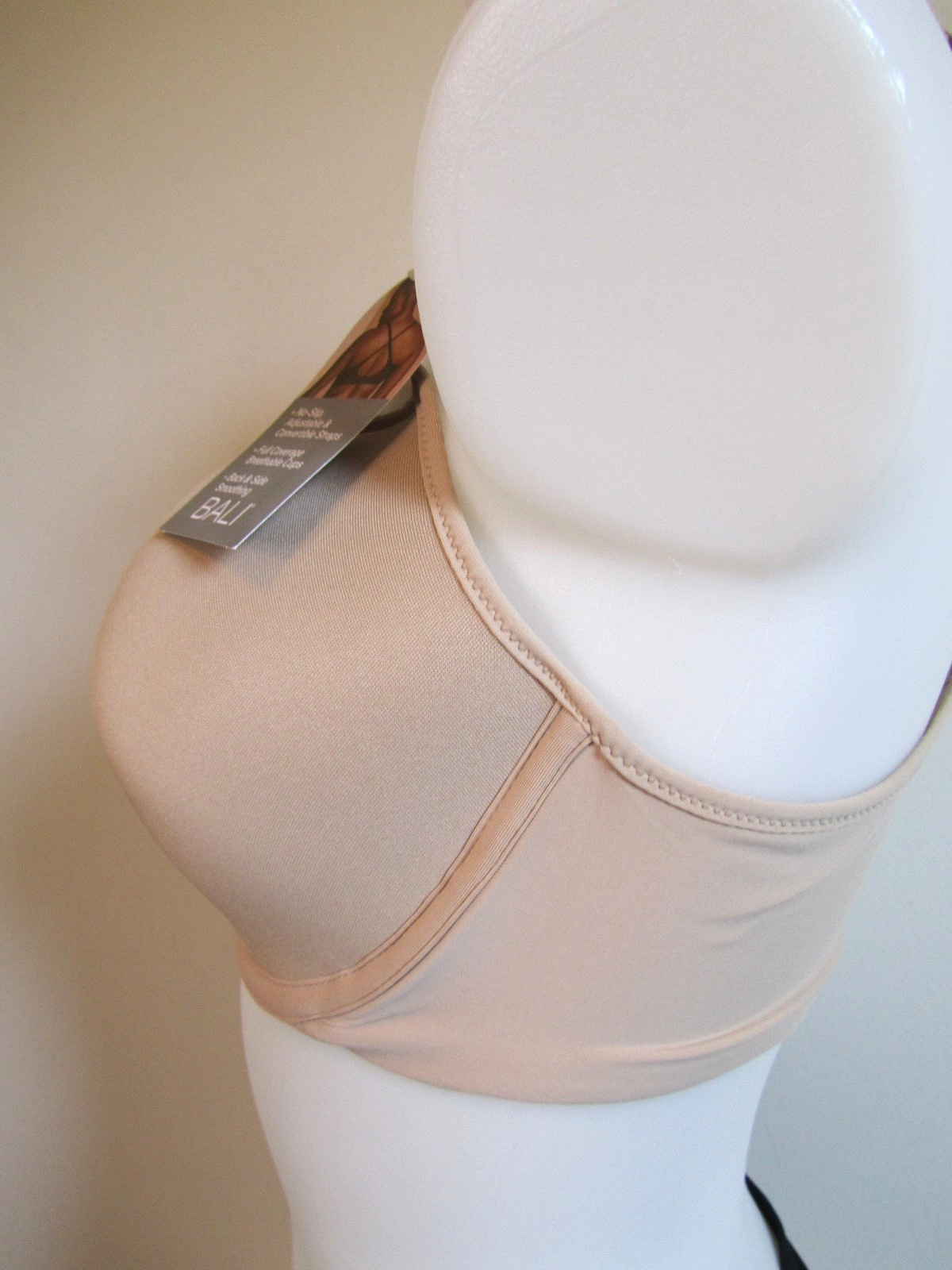 NWT Bali Style# DF3439 Size 40B One Smooth U Ultra Lite Neckline UW Bra Nude!