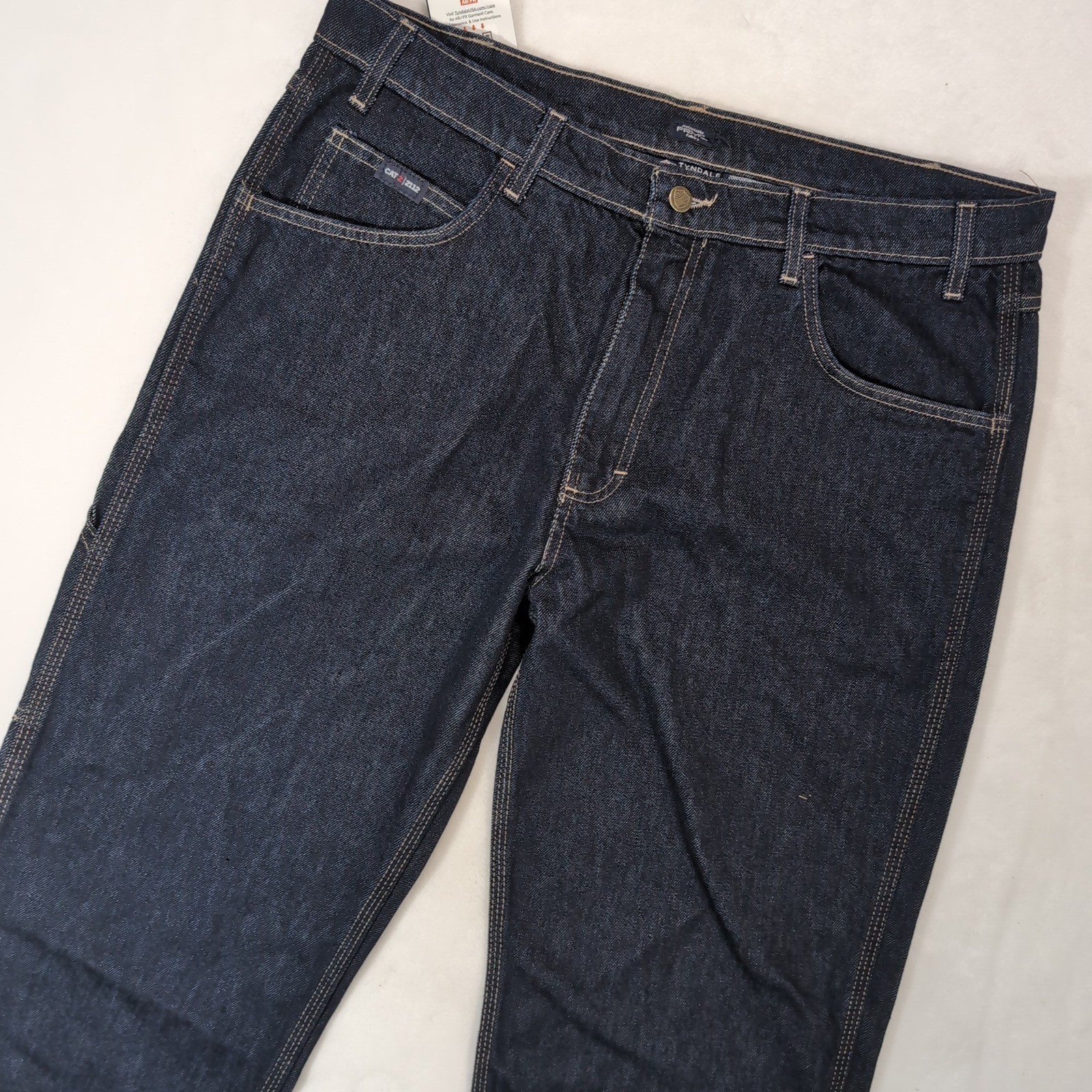 New Tyndale Broken-In Relaxed FR Jeans 38X32 Flame Resistant Arc Rated F290T