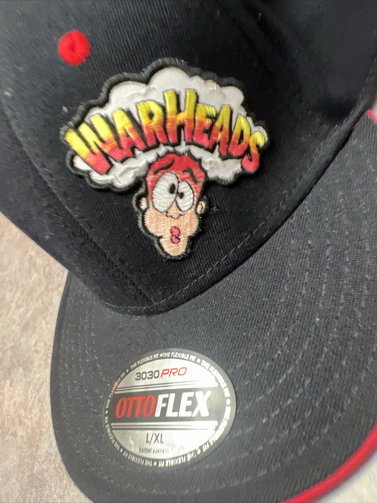 Warheads Candy Hat Otto Flex L/xl Fitted Hat