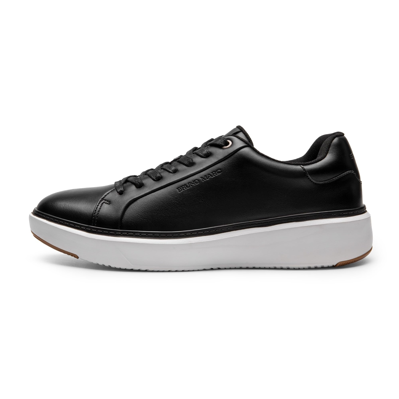 Men’s Fashion Sneakers Casual Breathable Shoes Black/White/Brown Size 8-13