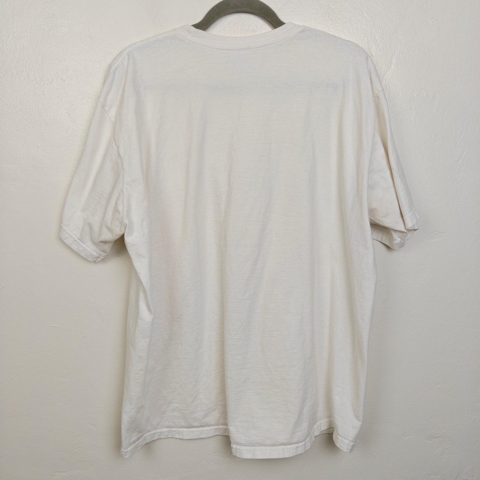 Supreme Mens Tee XL White Chrome Logo Graphic Short Sleeve Tee Streetwear Hype