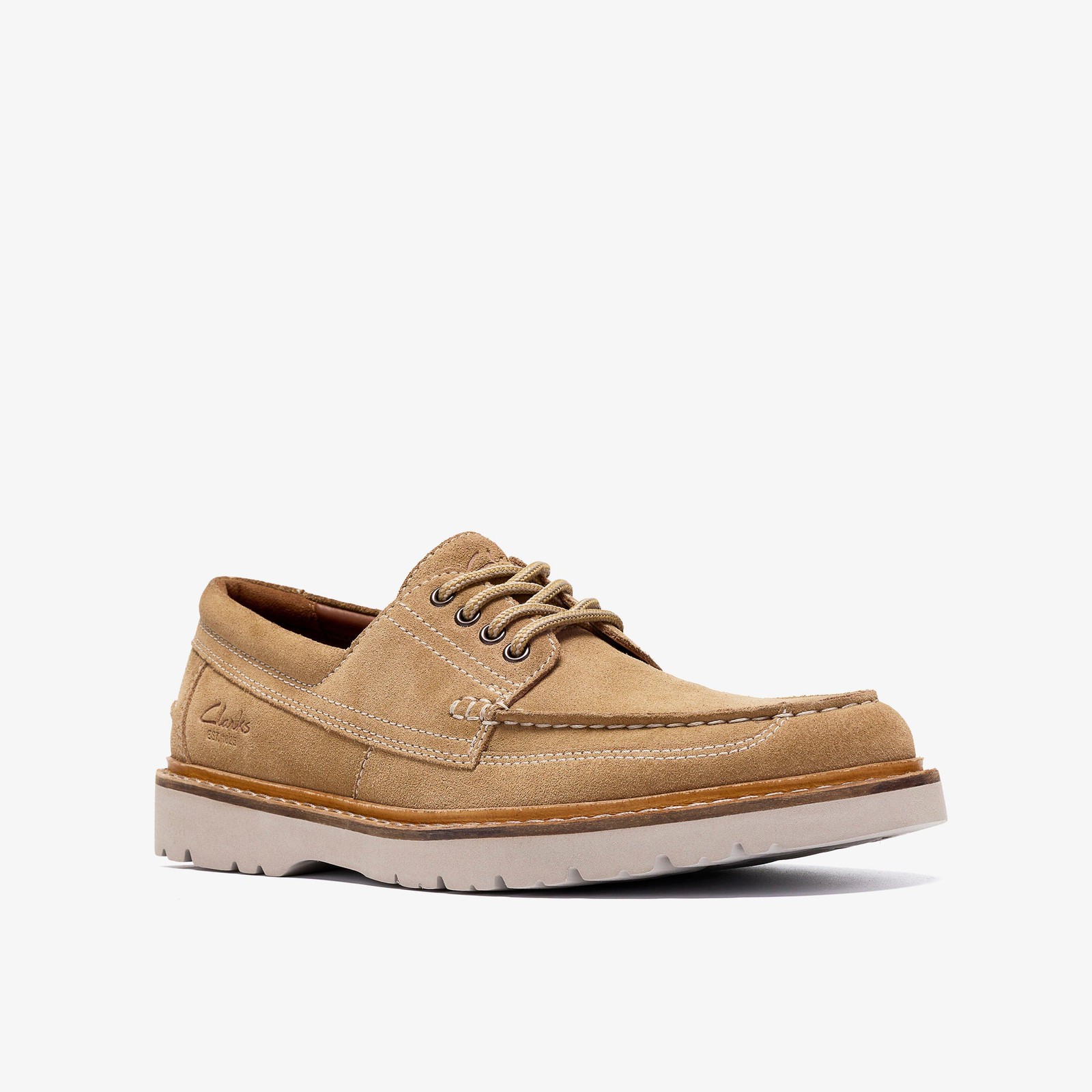 Weltridge Moc Sand Suede