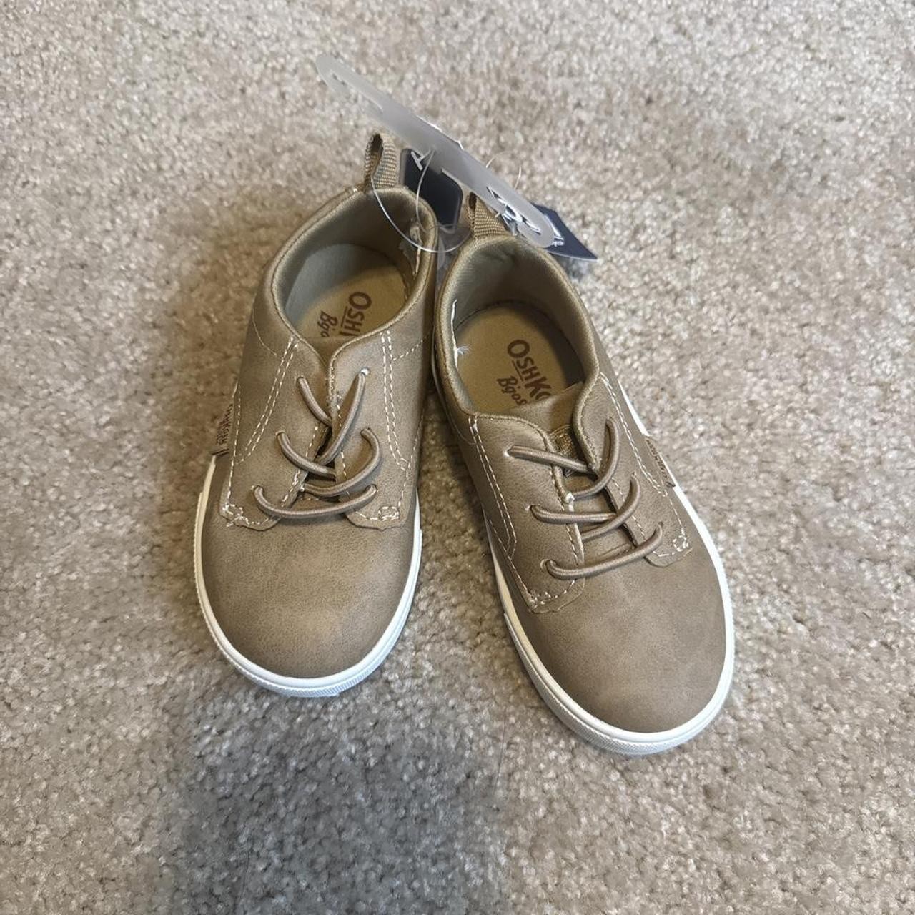 OshKosh B’gosh Kid’s Tan and Khaki Trainer