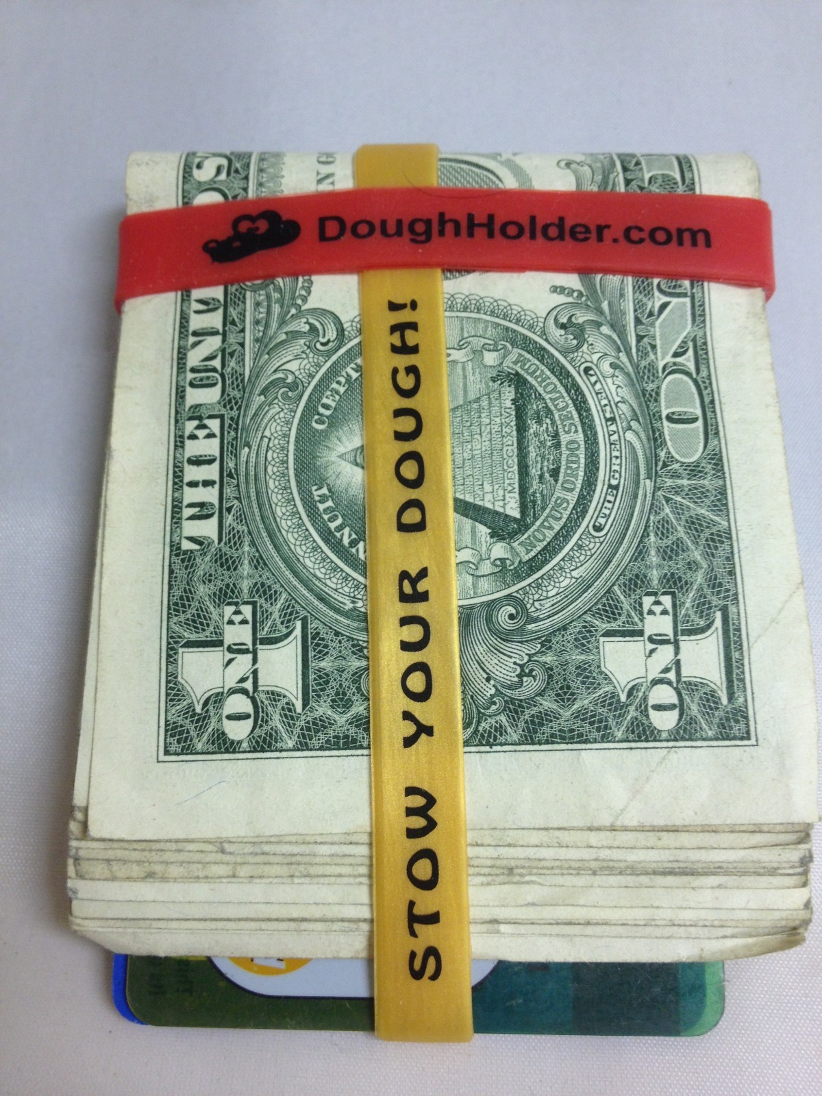 Dough Holder Money Clip. Stow Your Dough! Holds up to 10 cards and 75 bills.