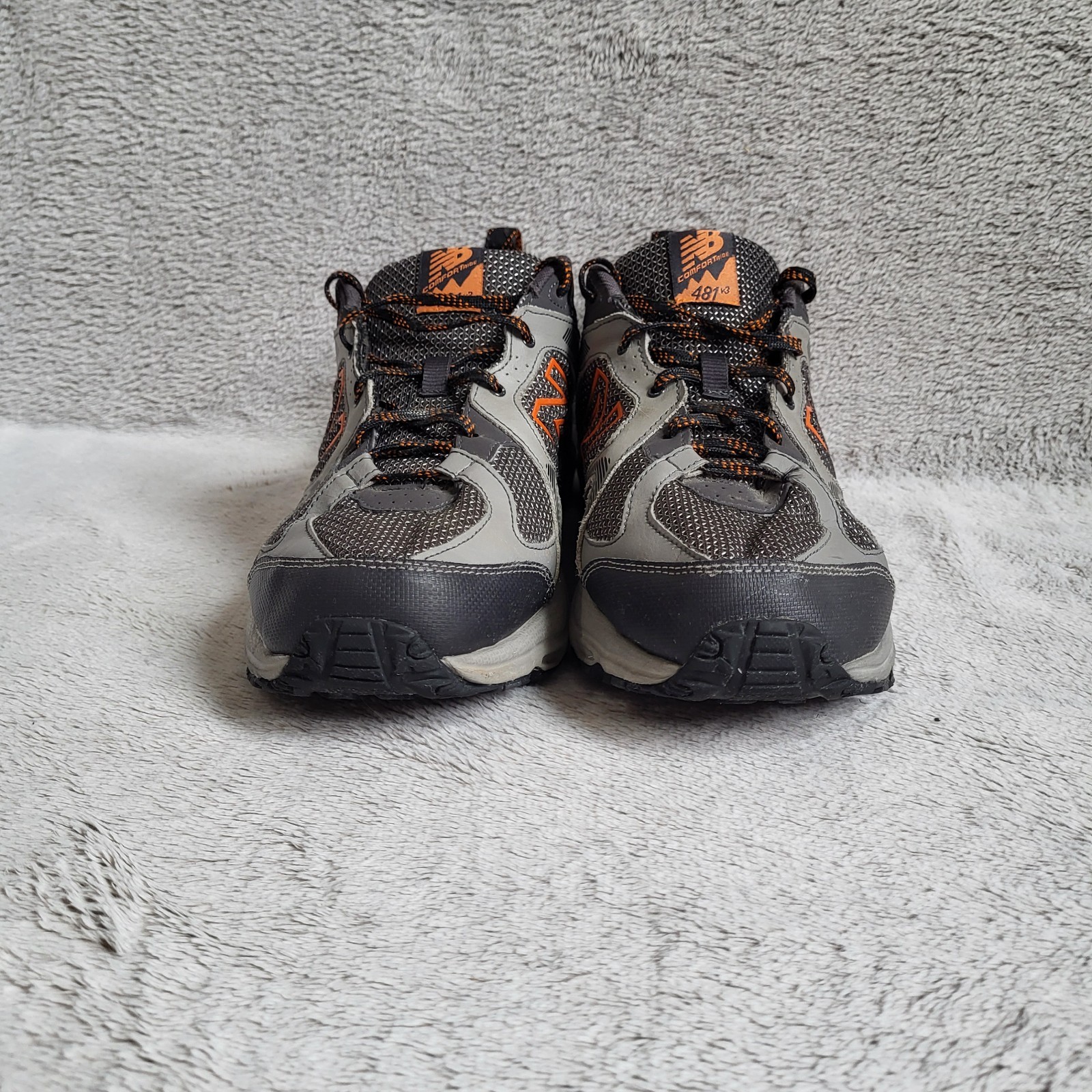 New Balance 481 v3 Trail Running Shoes Mens 11 4E Gray All Terrain Sneaker