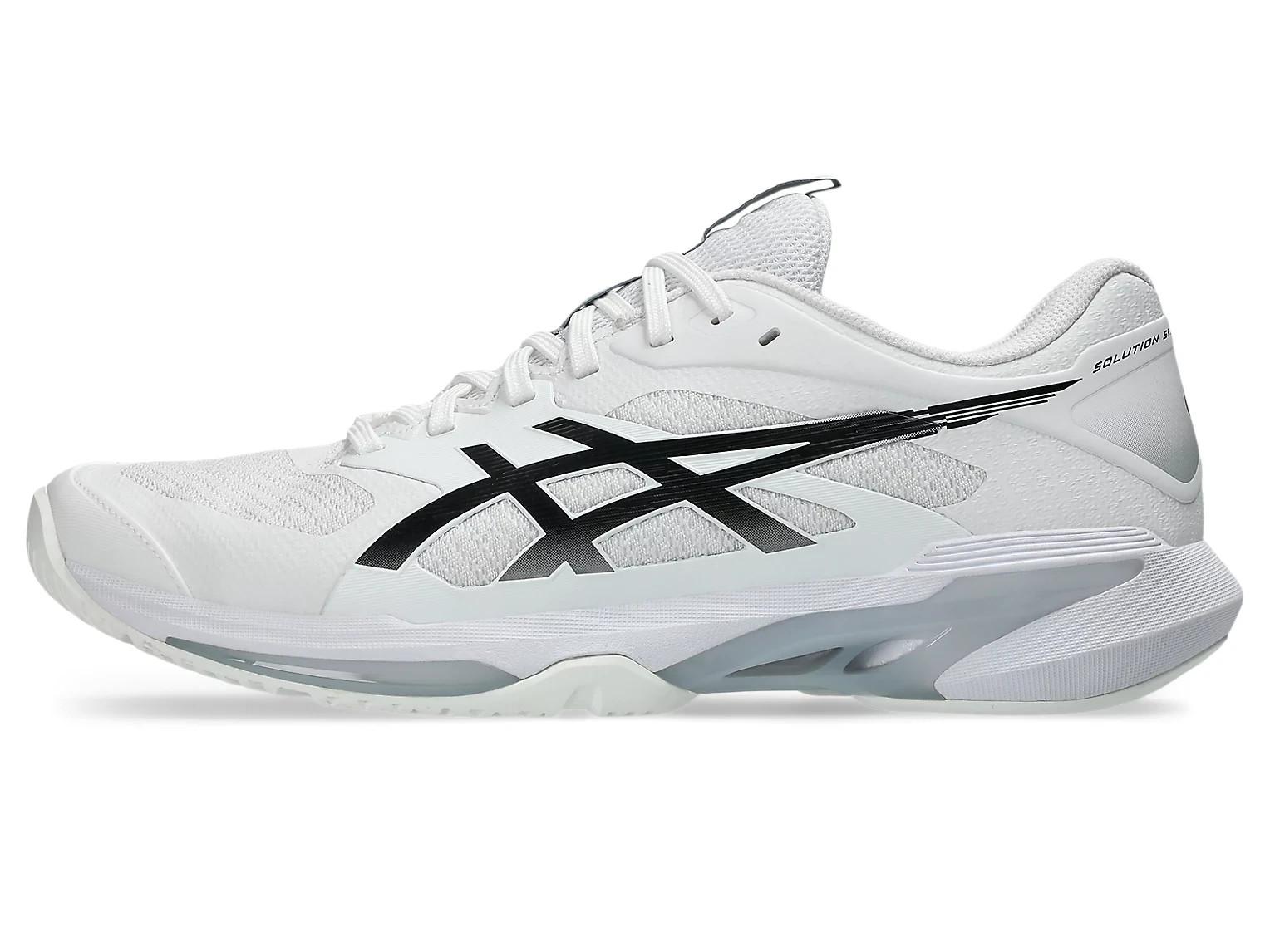 ASICS SOLUTION SPEED FF 4 AC 1041A532 100 White Black Tennis Shoes