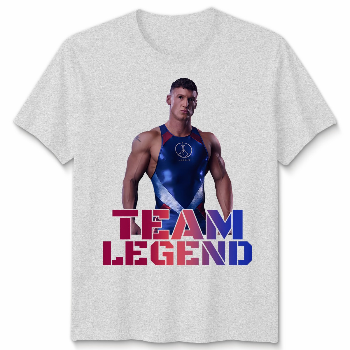 Team Legend Mens T-Shirt Gladiators TV Game Show Sports Action Women Graphic Tee