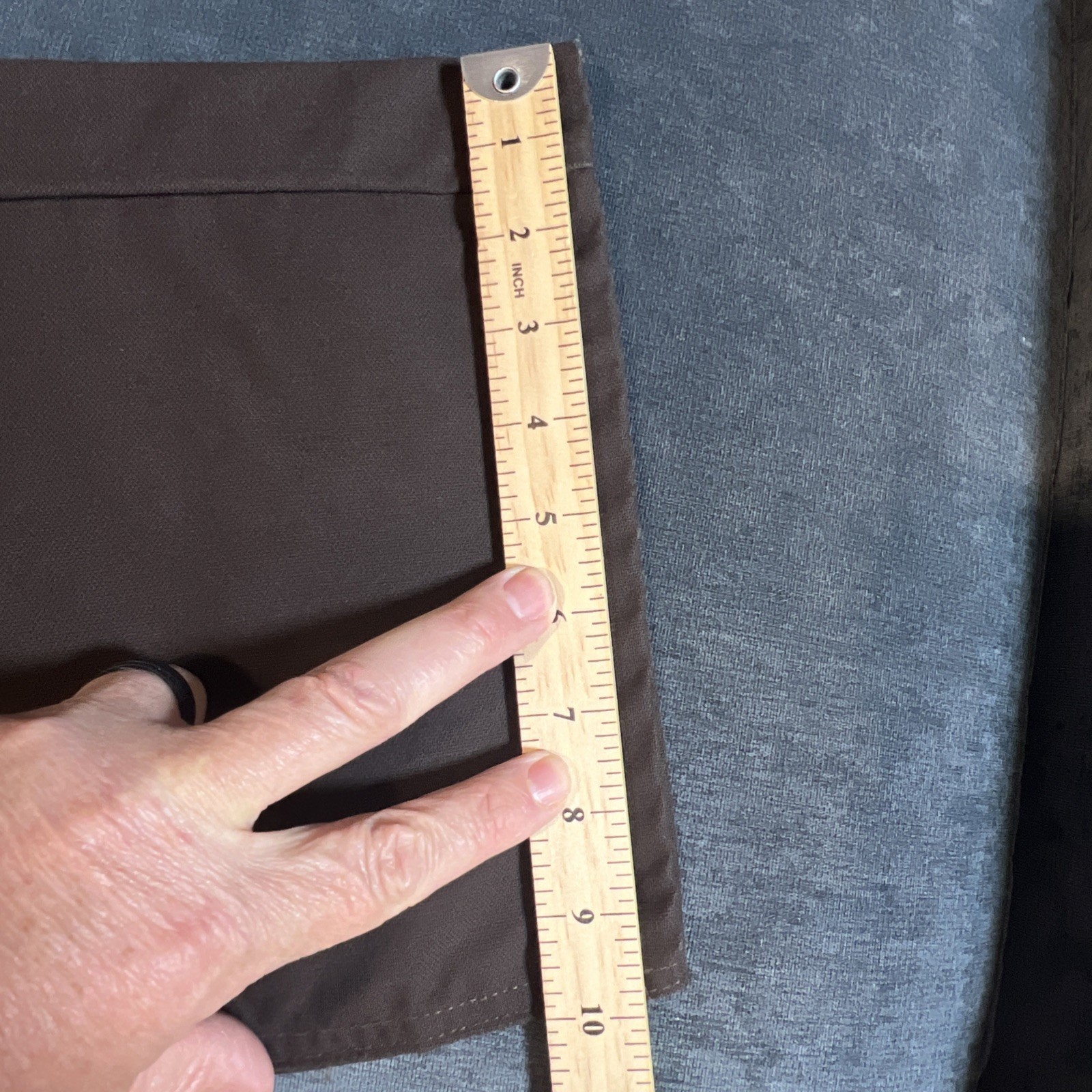 1620 Single Knee Utility Work Pant 46×30 Brown Cordura Stretch Canvas USA Made