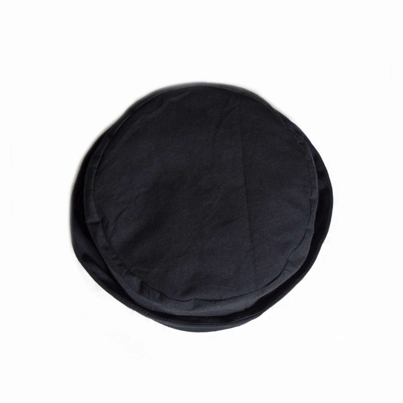 order made black cotton brimless cap with lining all the sizes are available