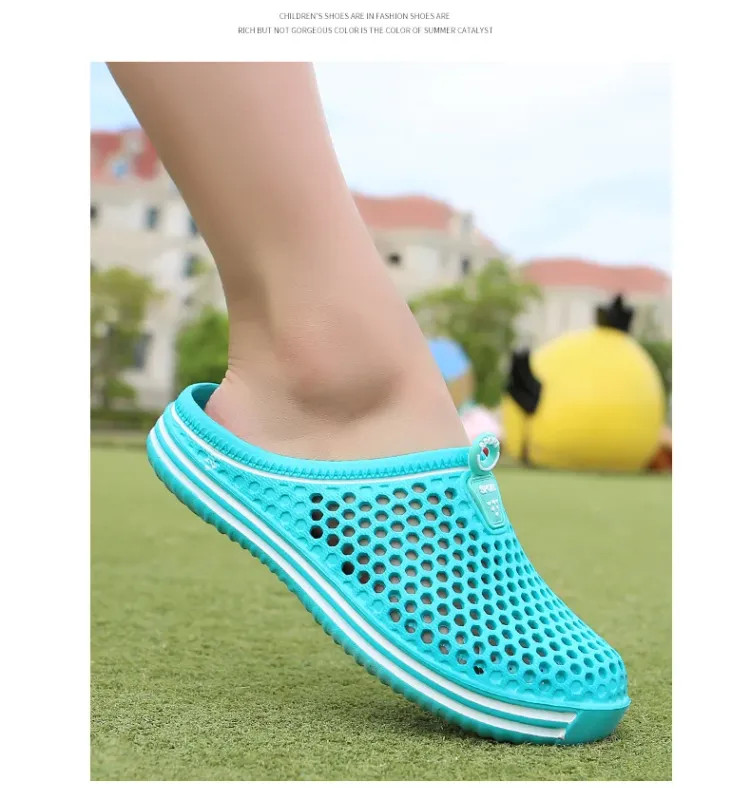 Summer Men Sandals Light EVA Casual Shoes Clogs Outdoor Beach Flat Slippers