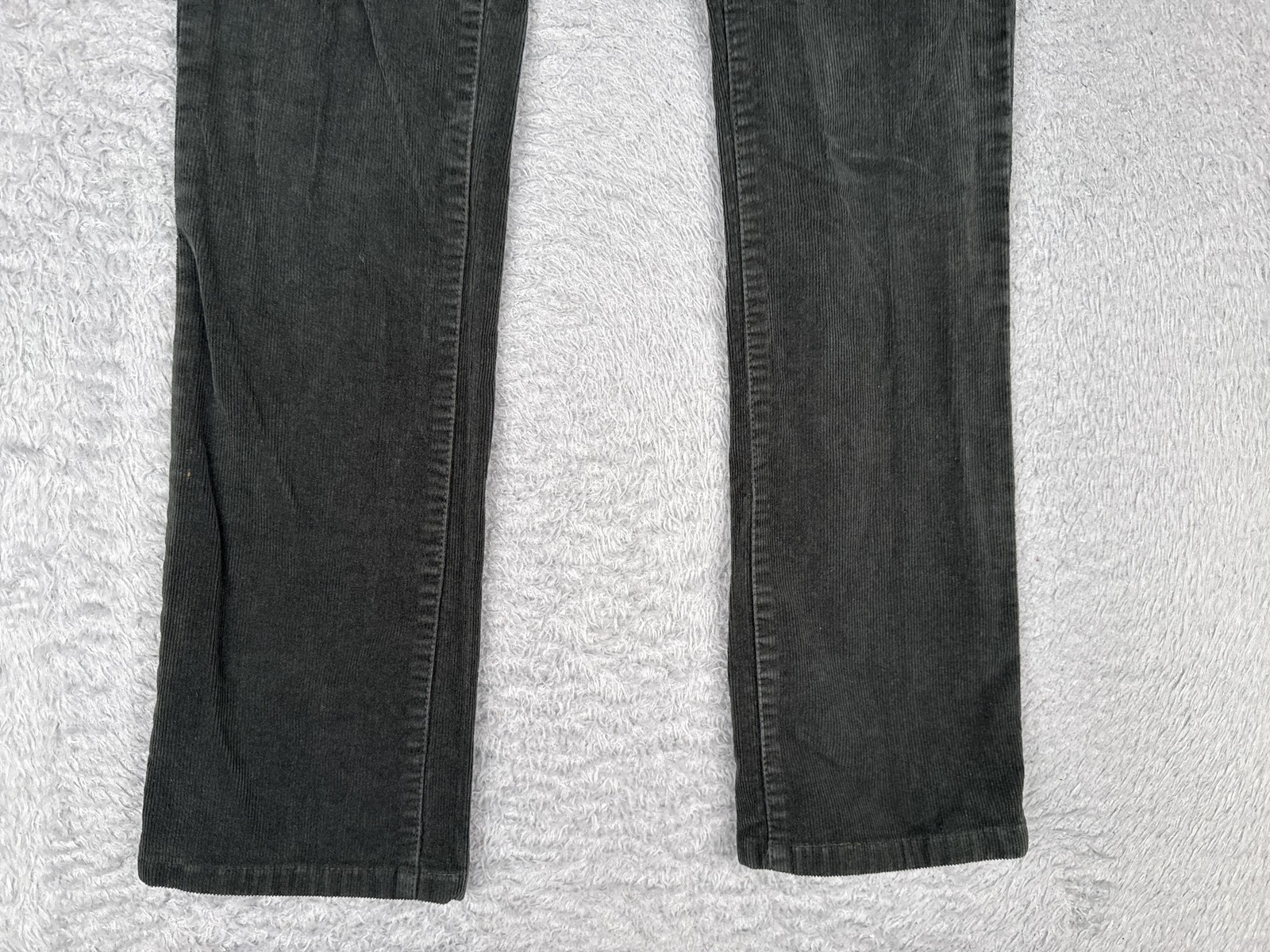 Patagonia Pants Womens 25 Gray Corduroy Straight Leg Organic Cotton