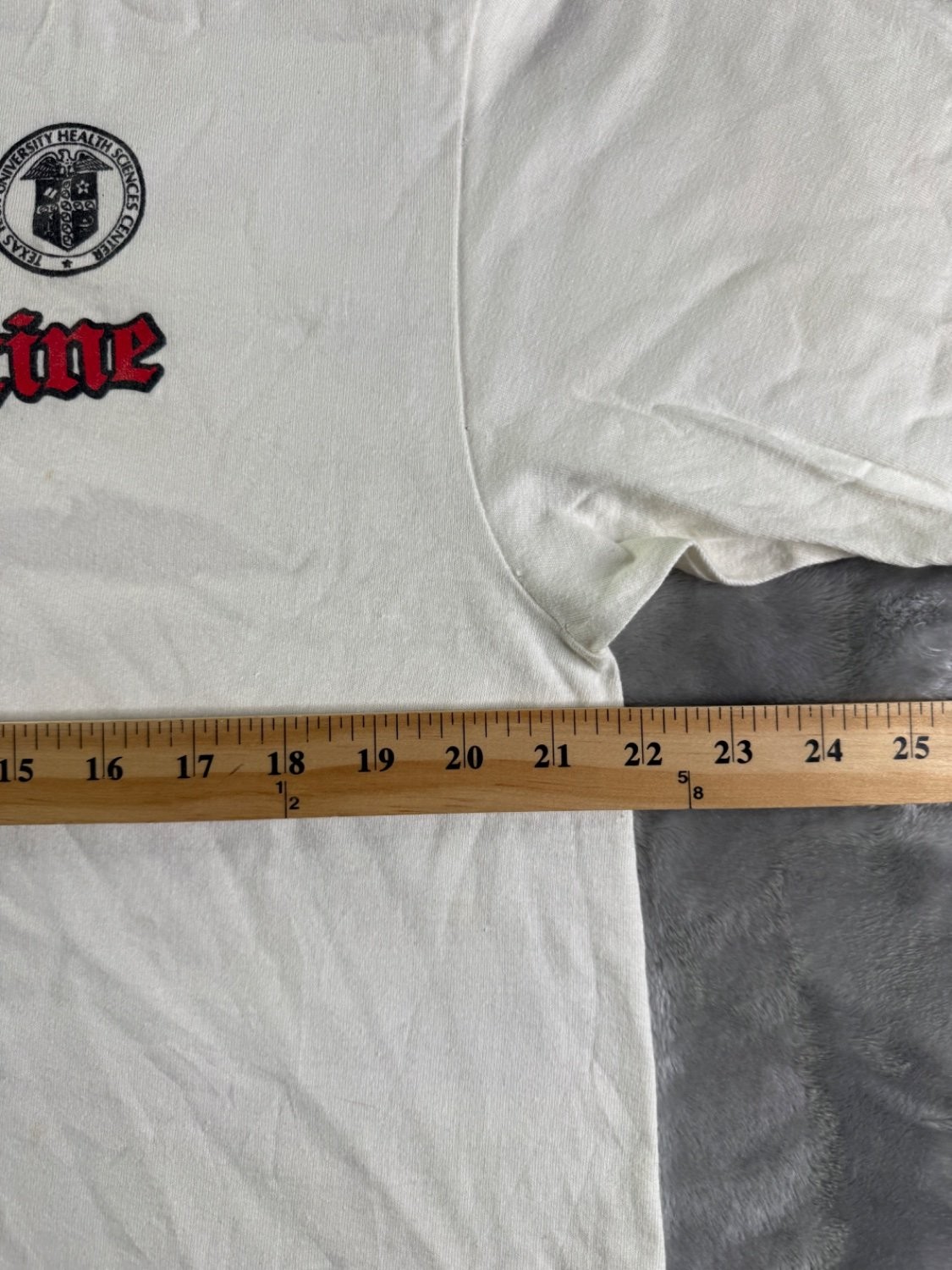 Hanes Beefy-T Men’s T-Shirt XL White Single Stitch Construction