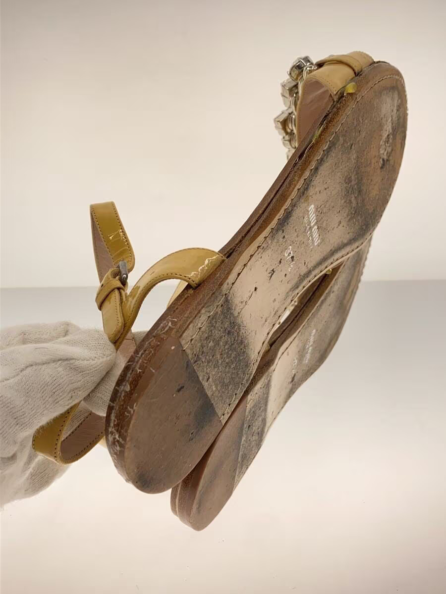 Miu Miu Sandals/37.5/Beg BFV21