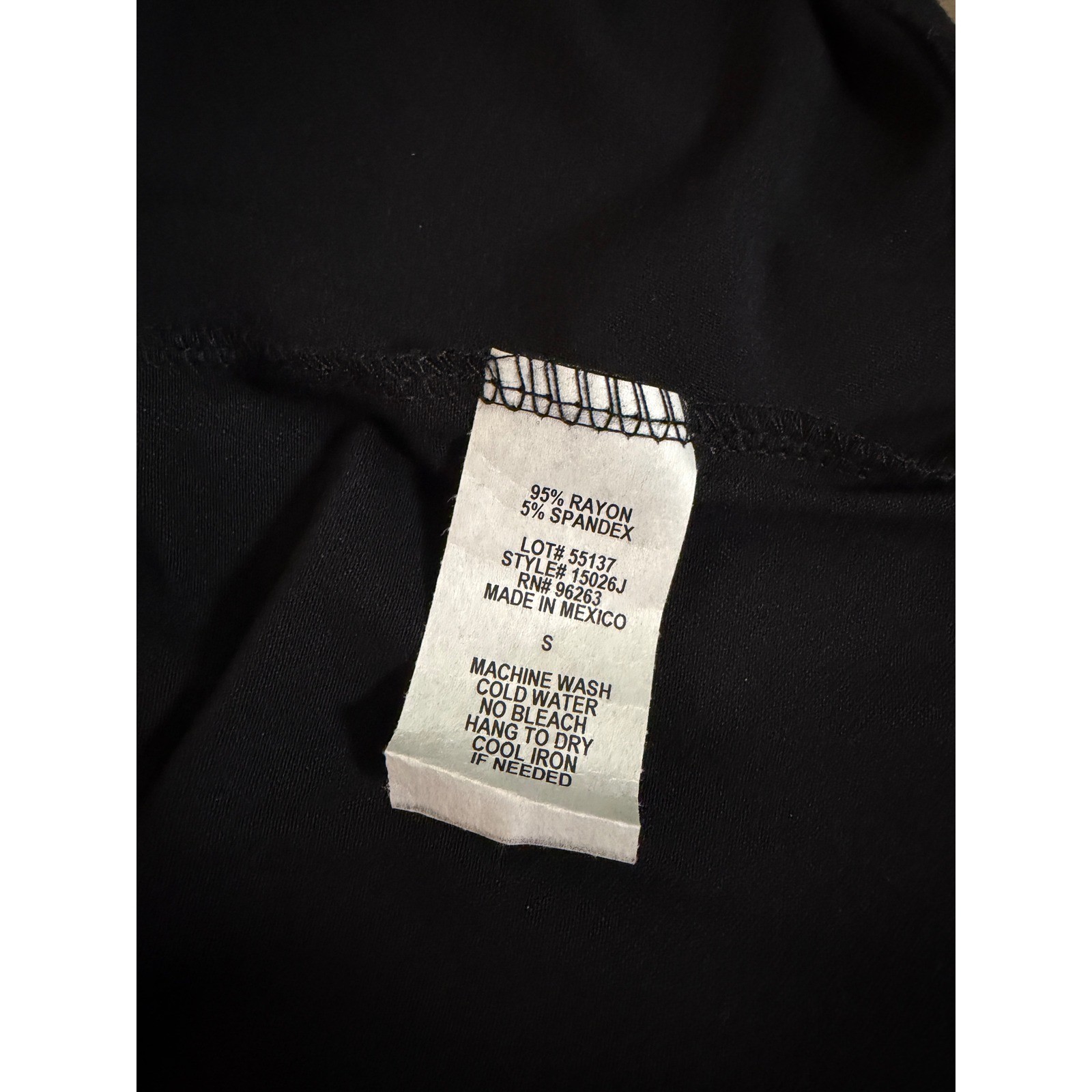 Olivia Rae New York Black Scoop Neck Midi Fit and Flare Pocket Dress Small NWT