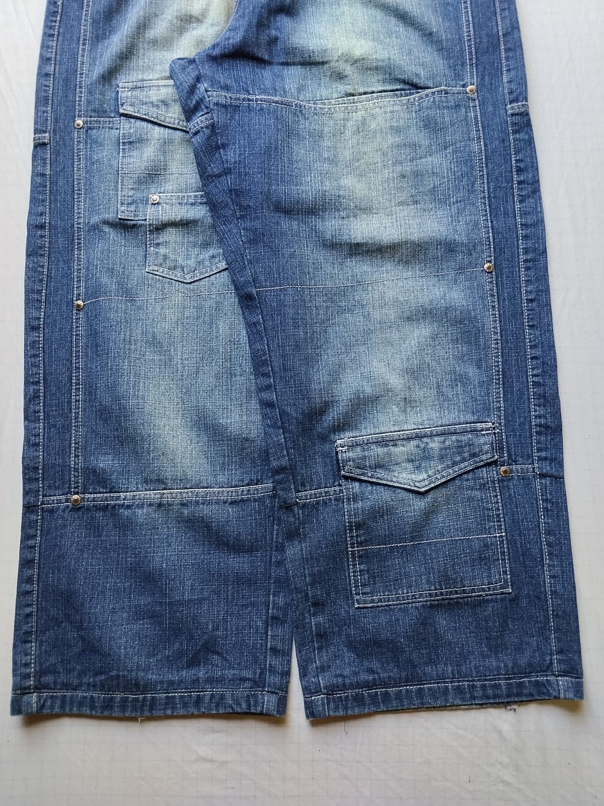 Southpole Carpenter W38 Jesse Pinkman Baggy Y2k Embroidered Jeans Skater