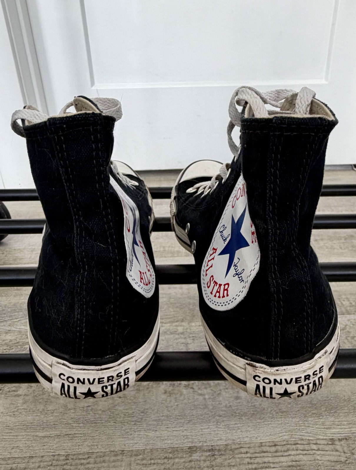 Converse Chuck Taylor All Star Hi Oversized Logo Black 165696C Unisex M6, W8