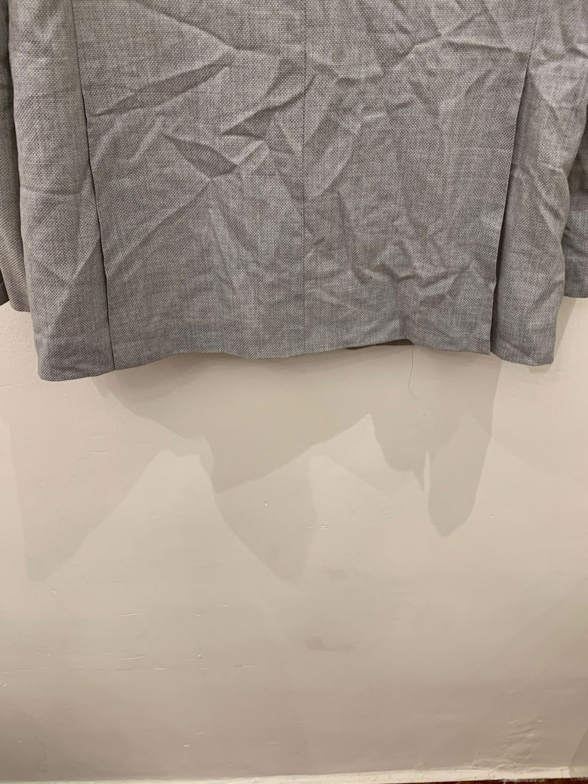 Suitsupply Havana pure wool Vitale Barberis Canonico gray jacket blazer 42R 44R