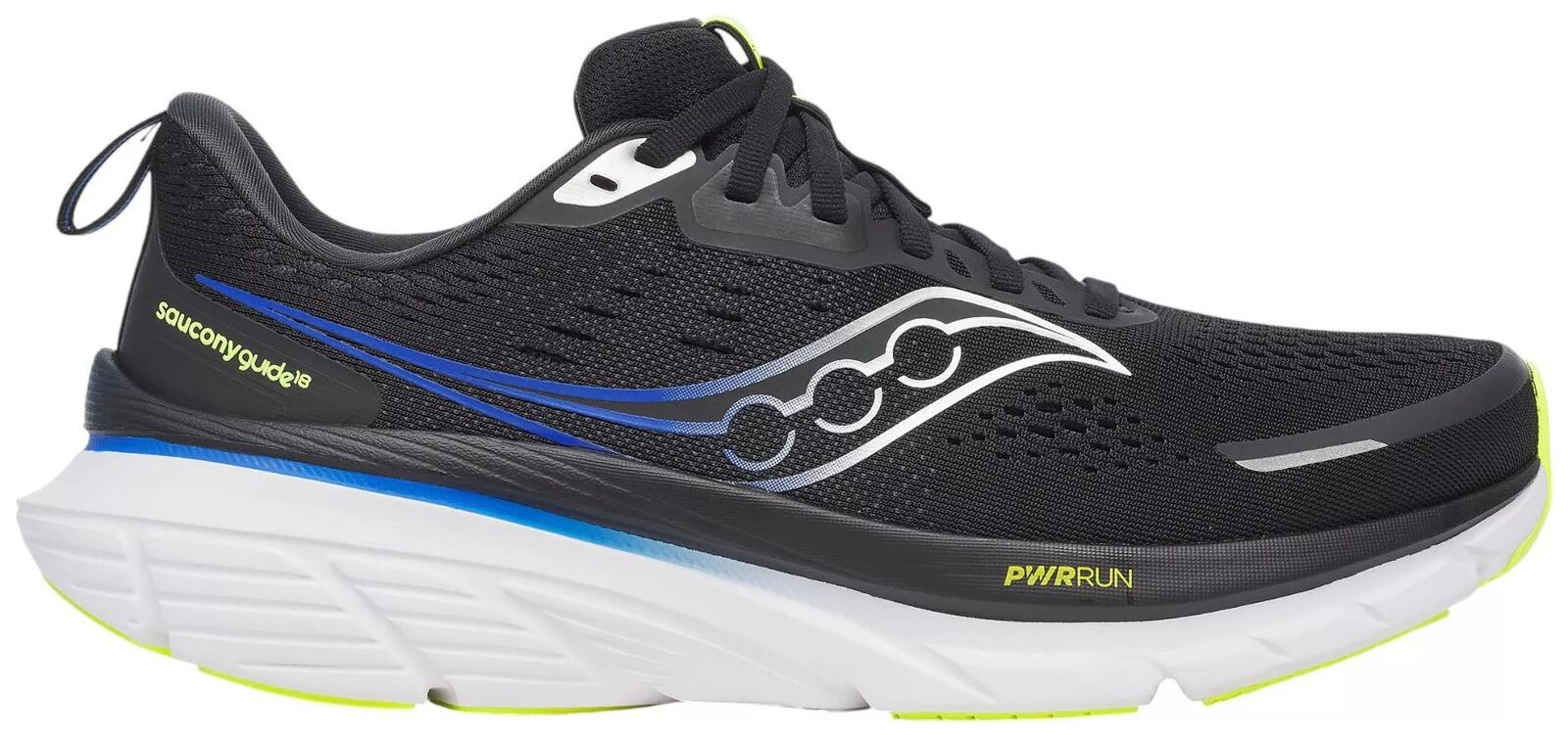 Saucony Guide 18 Men’s Running Shoes – Black Lapis – Size 10 New – S20998-285