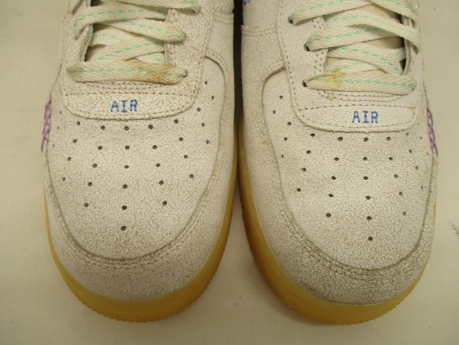 Nike Air Force 1 Low White University Blue 101 Mens Size 13 Athletic Sneakers