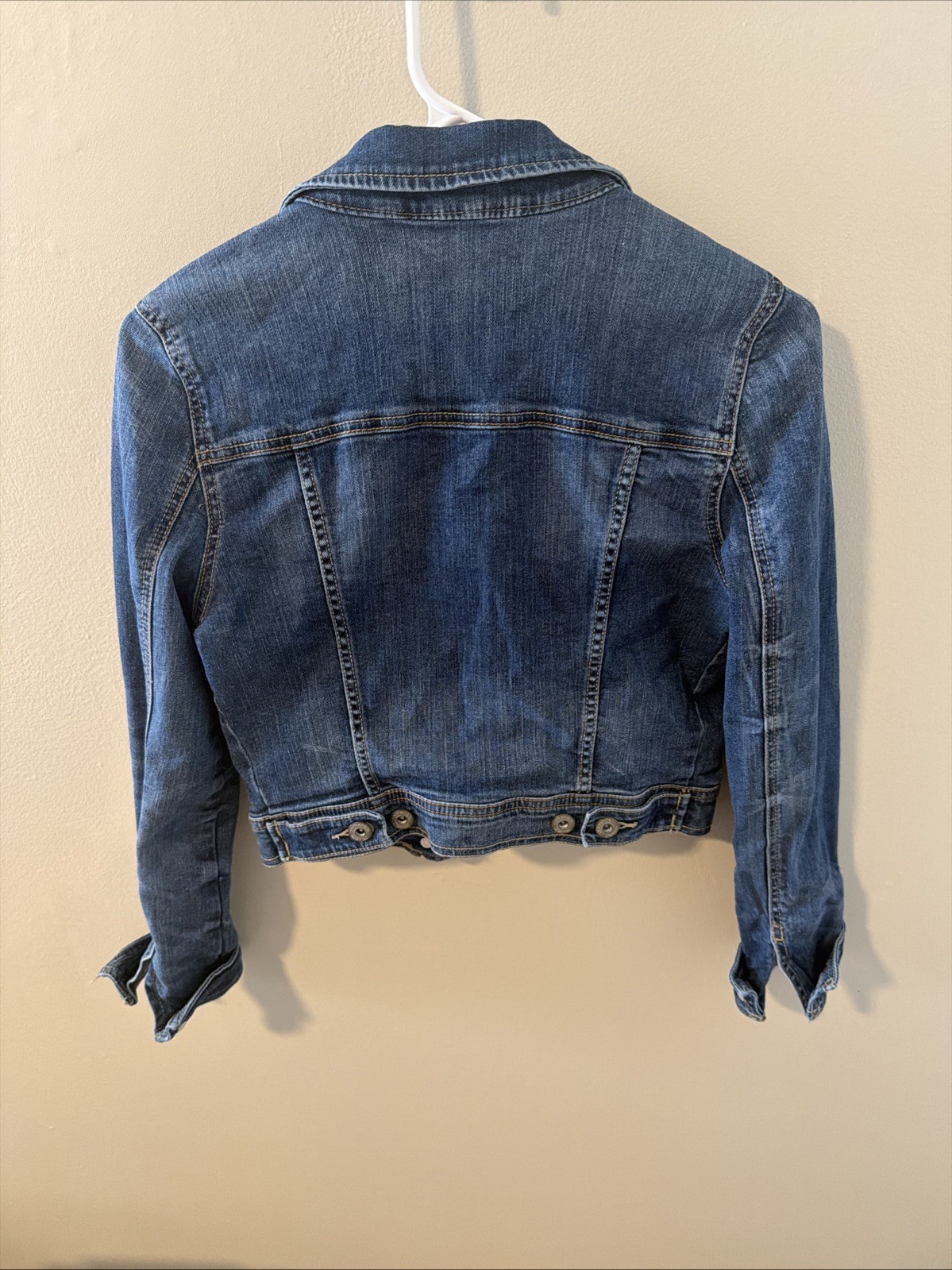 Arizona Jeans Co. Cropped Denim Jacket Size Small