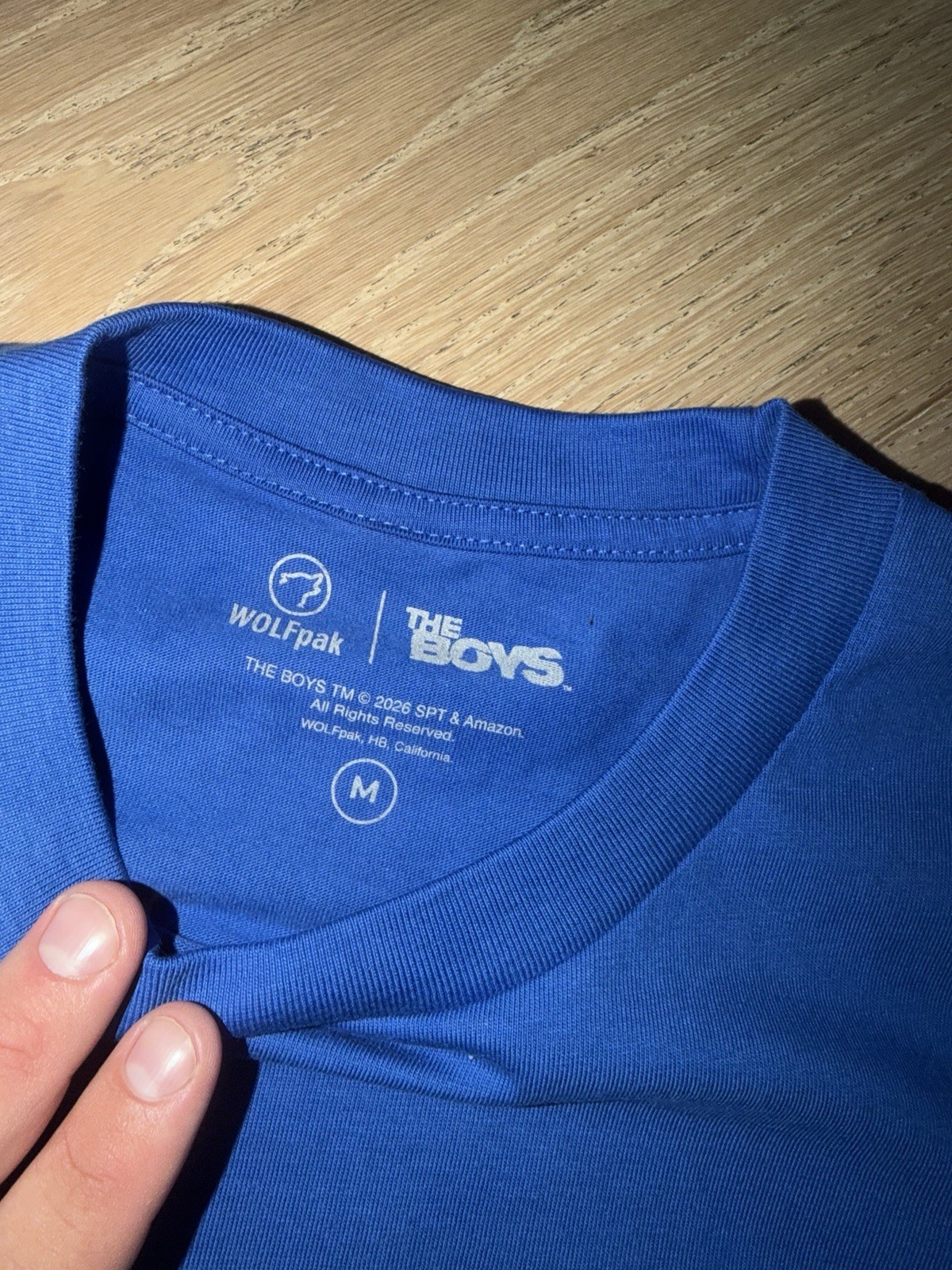 Wolfpak The Boys Homelander Shirt Medium