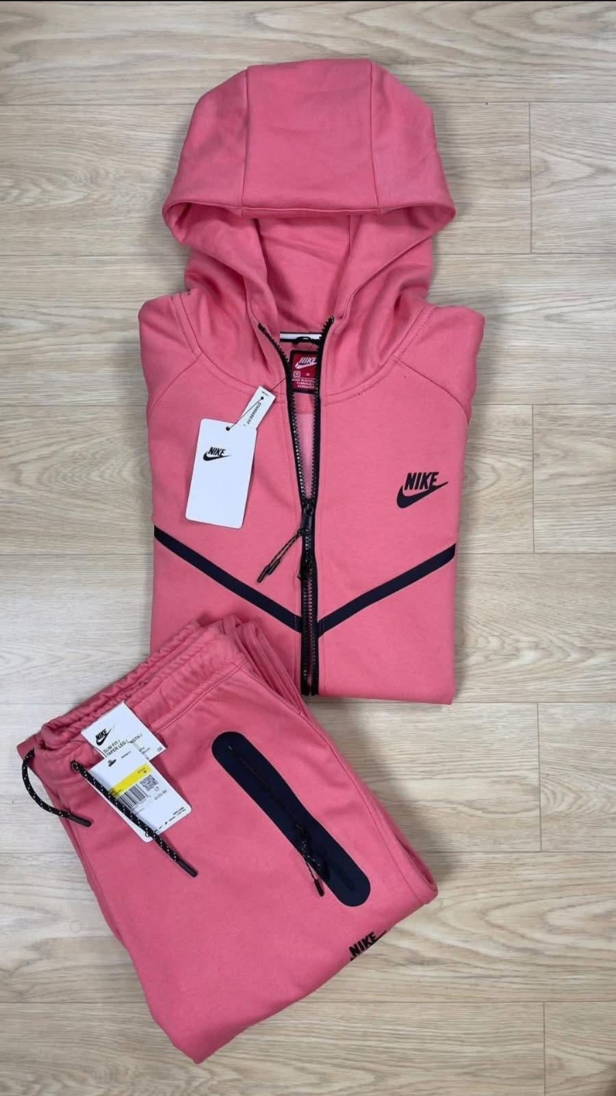 NIKE TECh Fleece Full Zip Up Tracksuit Hoodie & Pants