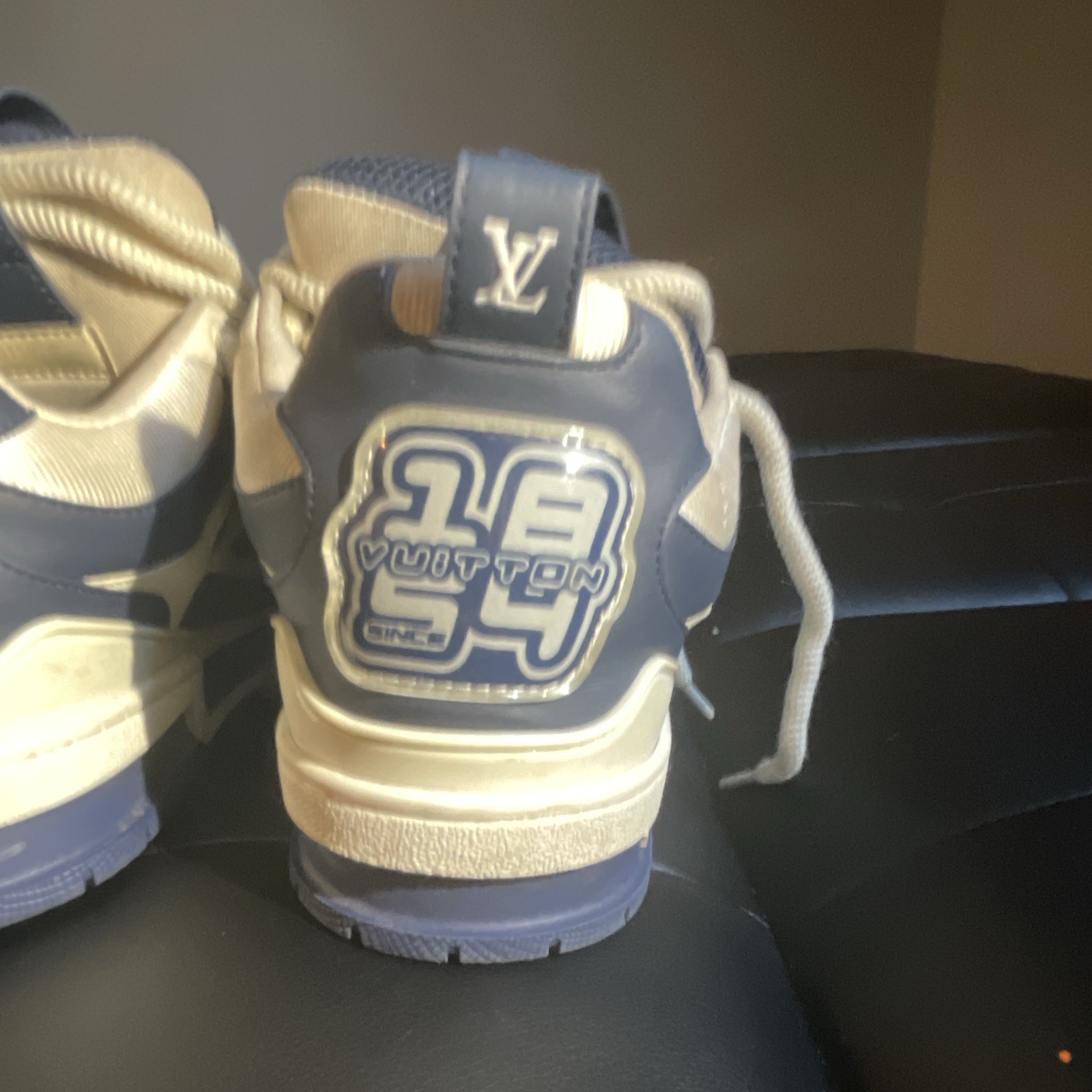 Louis Vuitton Skates Marine Blue Size 9 (2022) No Box Barley Excellent Condition