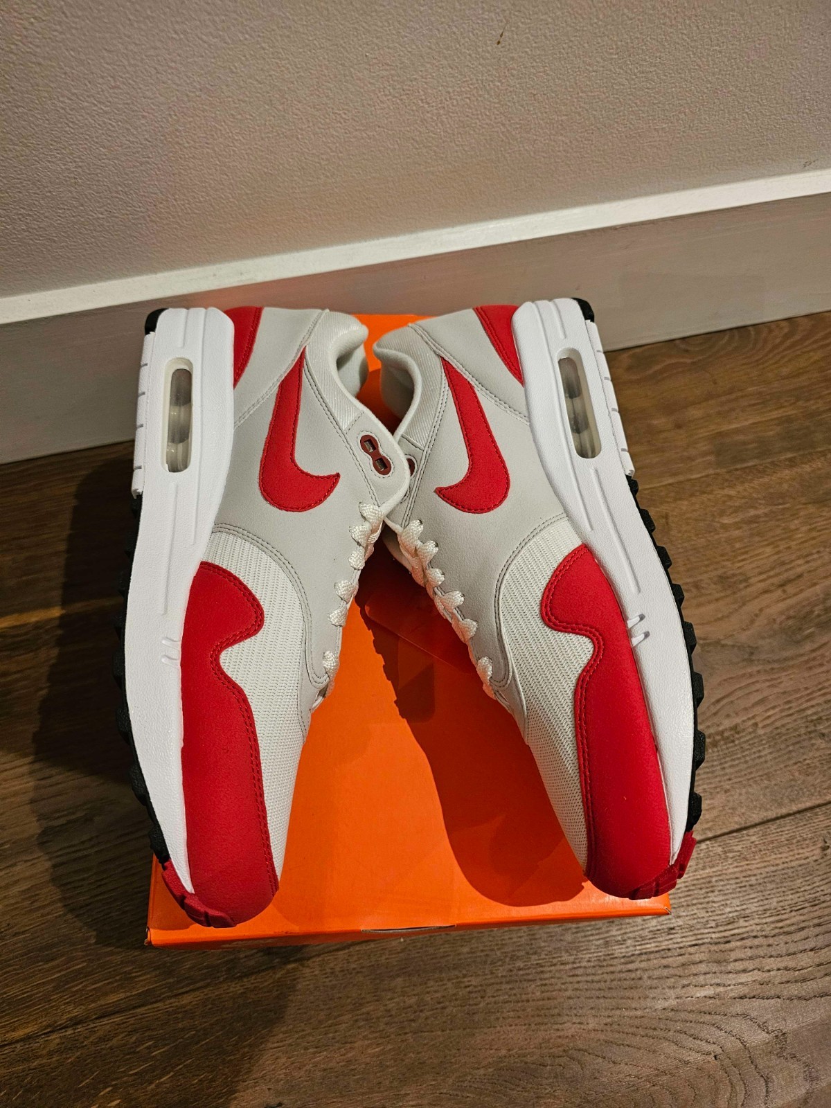 Size 10 – Nike Air Max 1 OG Anniversary 2017 Re-Release Red
