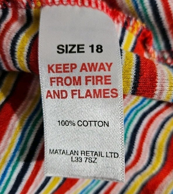 Papaya Matalan Size 18 T.shirt Top Multicolour Stripy 100% Cotton Short sleeve