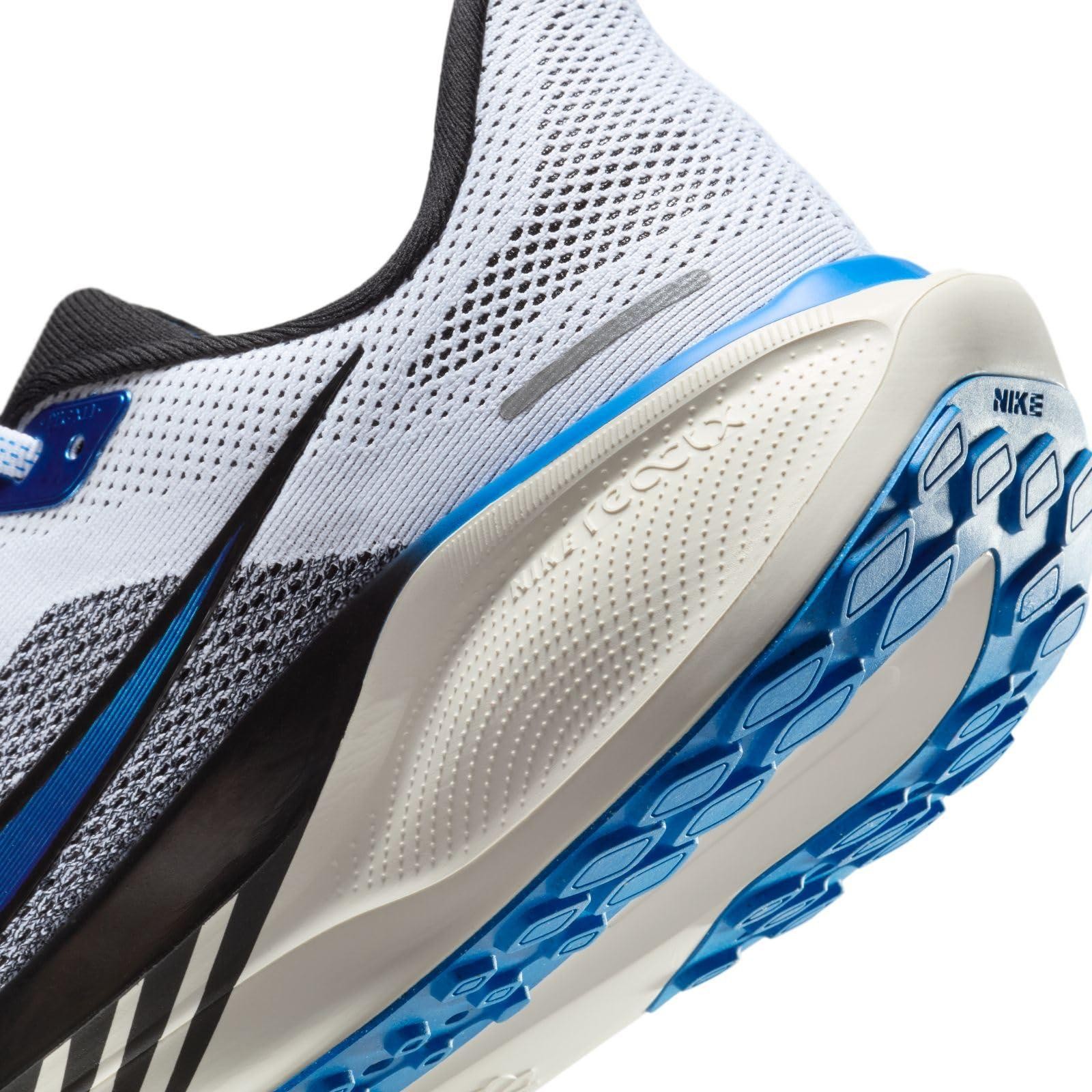 Nike Mens’ Air Zoom Pegasus 41 Running Shoes – White/Photo Blue/Black/Sail