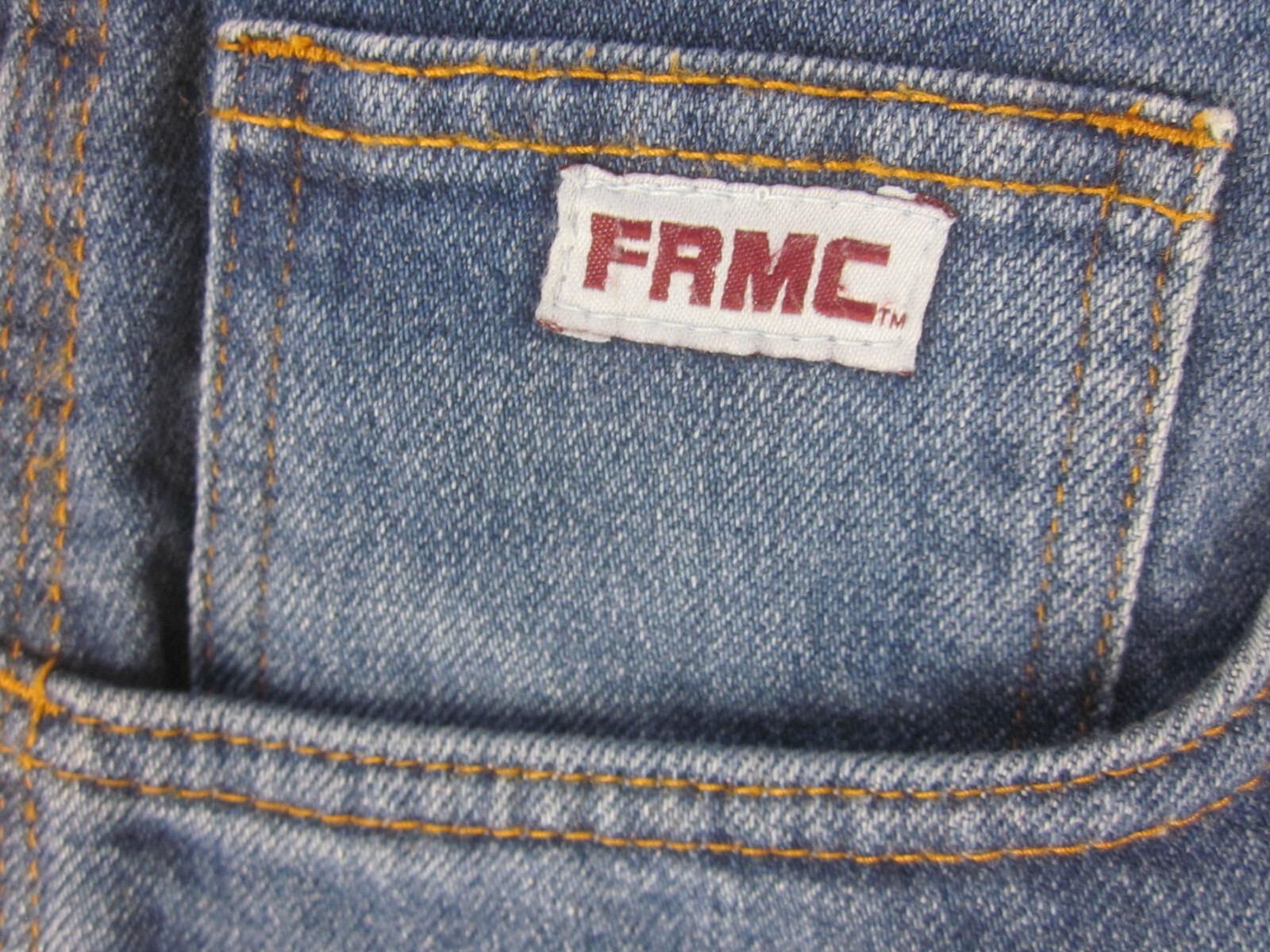 Tyndale FR Carpenter Cargo Blue Jeans W40 L27 Fire Resistant ATPV:15.1 USA F290T