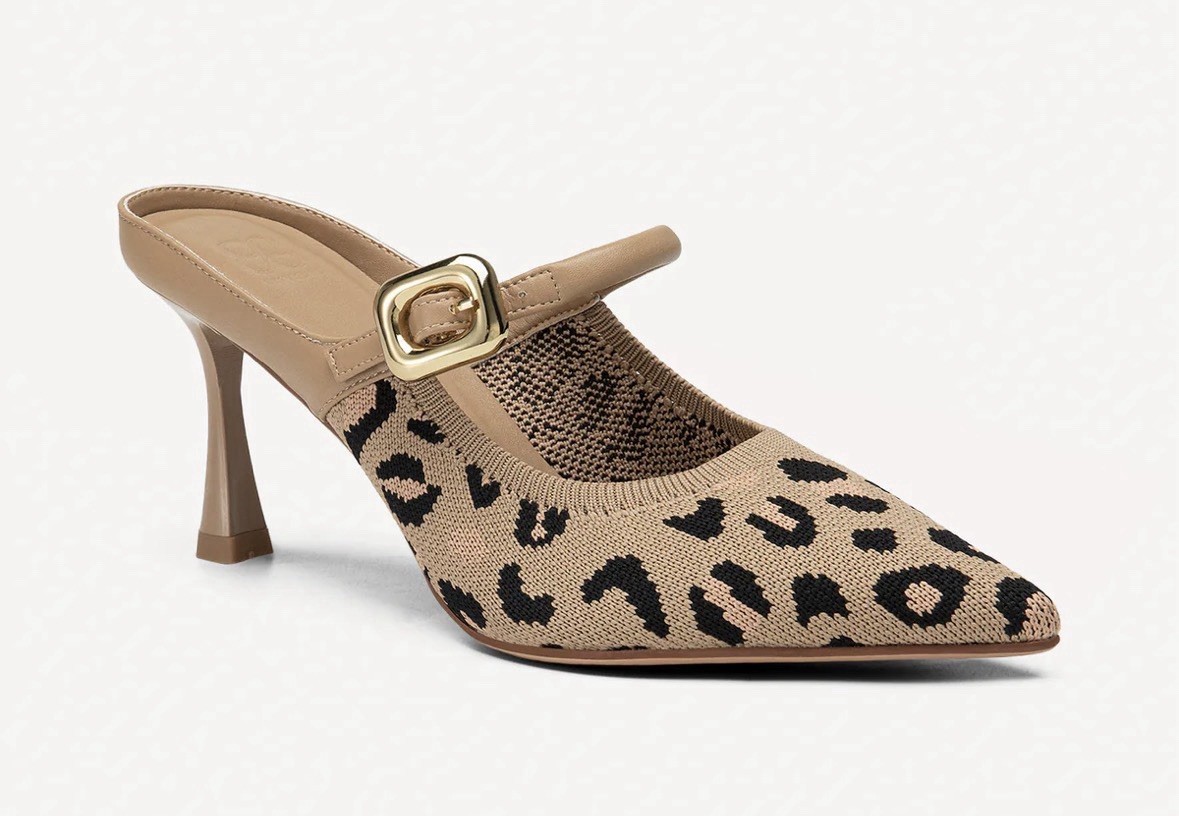 GraceLithe Pointed Toe Heeled Mule
