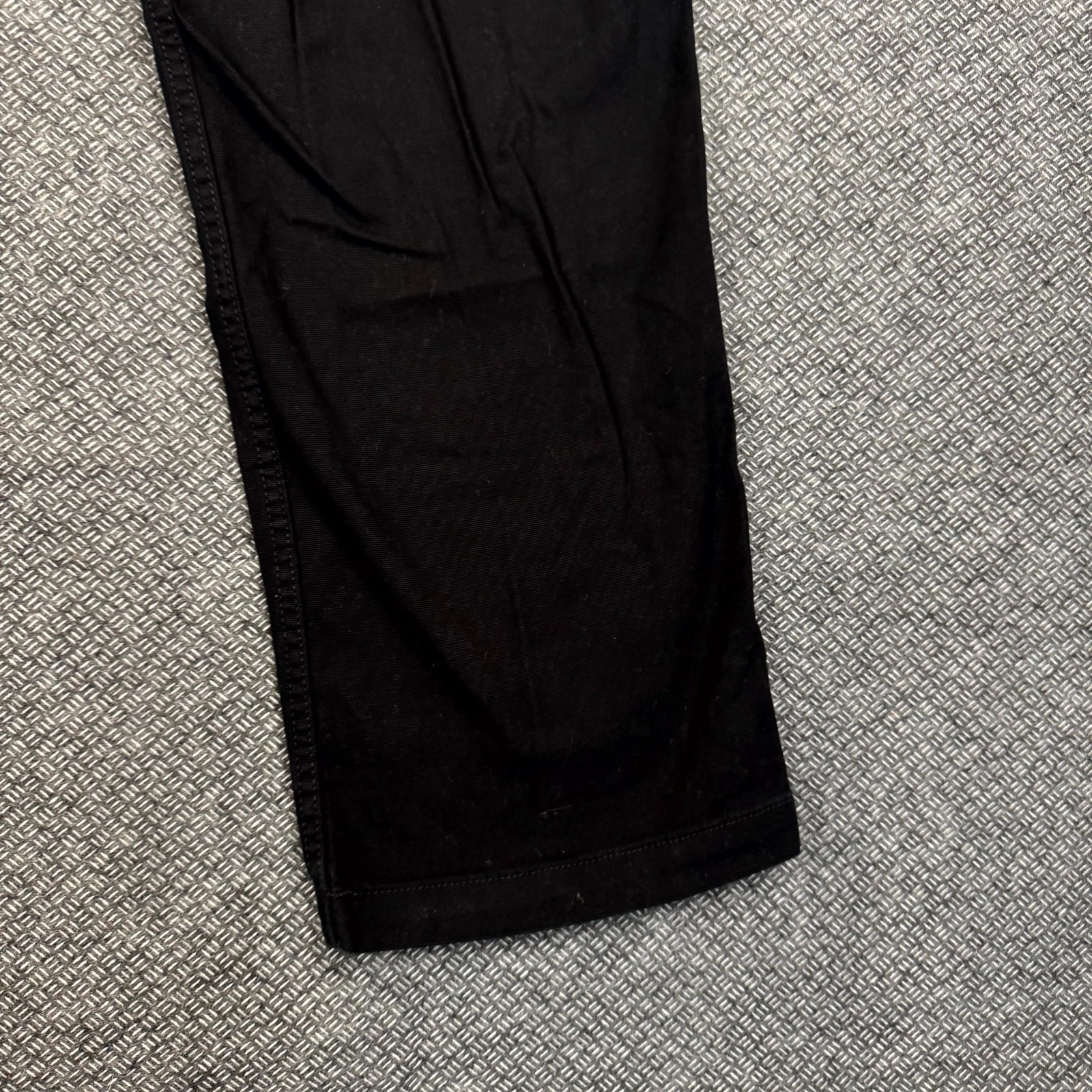 Carhartt Utility Work Pants Men 38×30 Black Relaxed Fit Hammer Loop Straight Leg