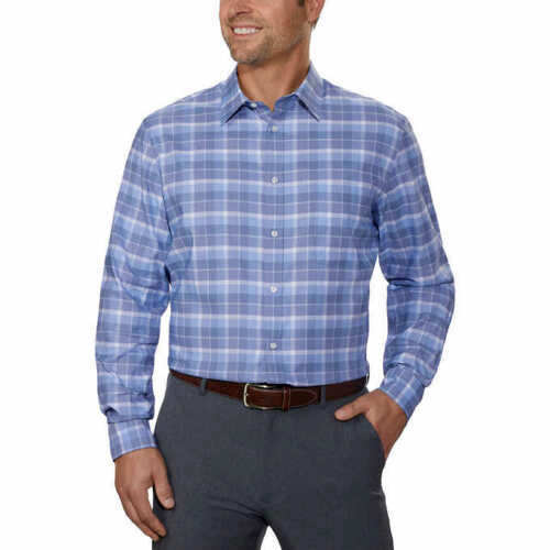 Tommy Hilfiger Men’s All-Season Stretch Regular Fit Dress Shirt