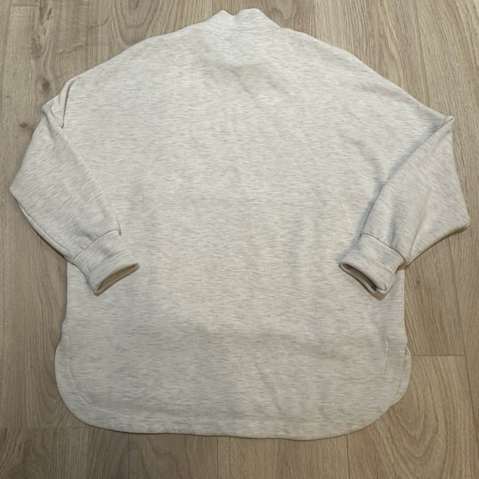VARLEY Paige Longline Sweat Pullover Sweatshirt Small Doublesoft Anthropologie