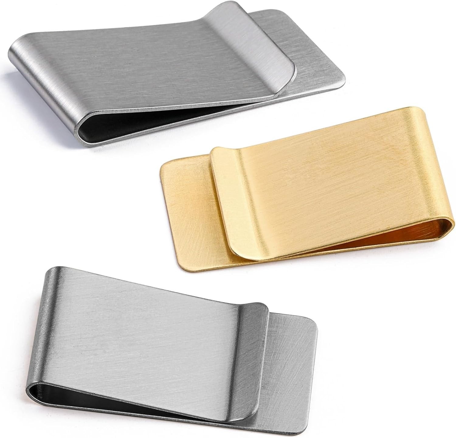 Ultra-Thin 3-Pack Men’s Money Clips – Perfect for Front Pocket Organization