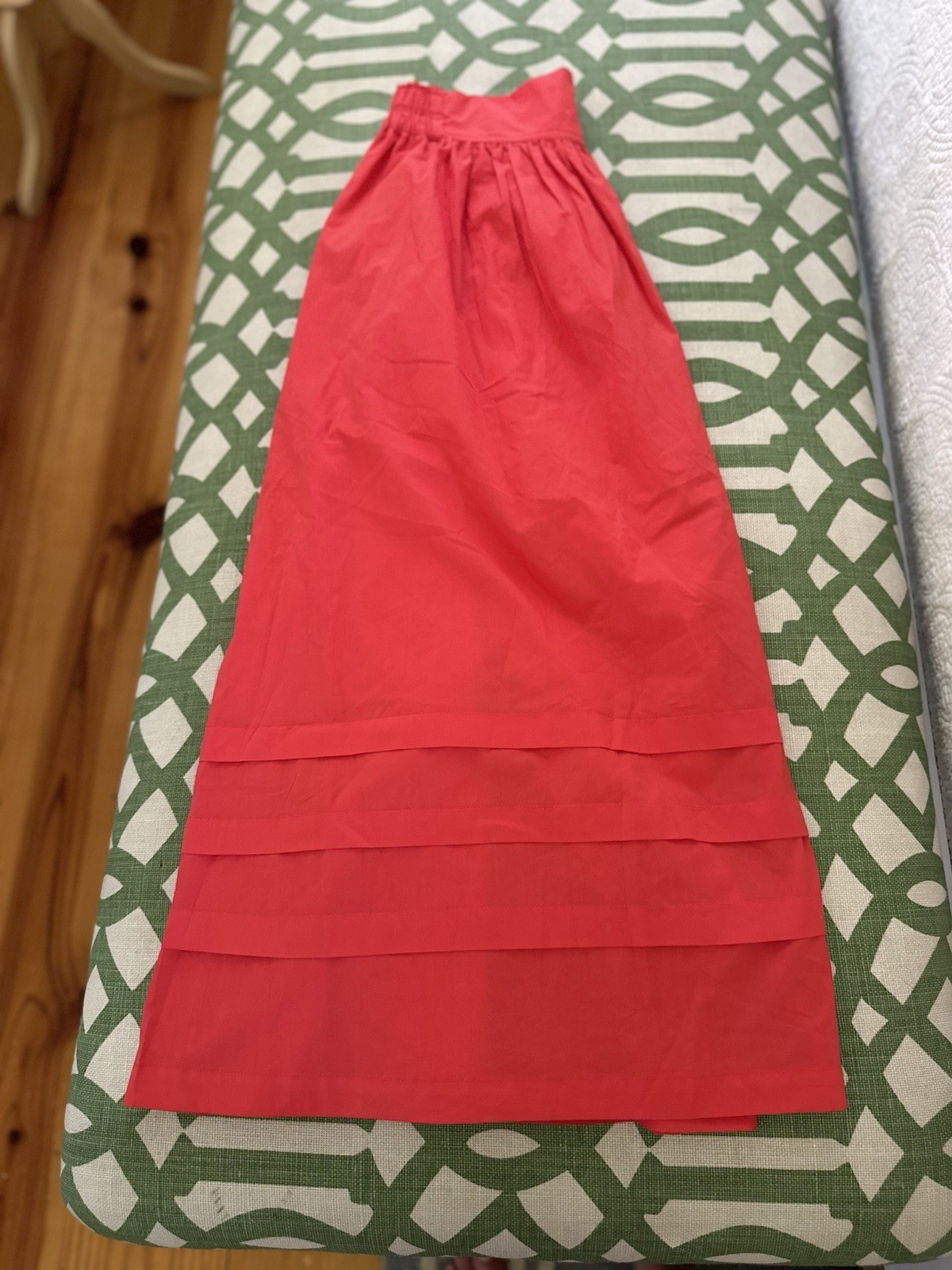 Women’s Neu Nomads Eva Cotton Poplin Skirt Coral Small