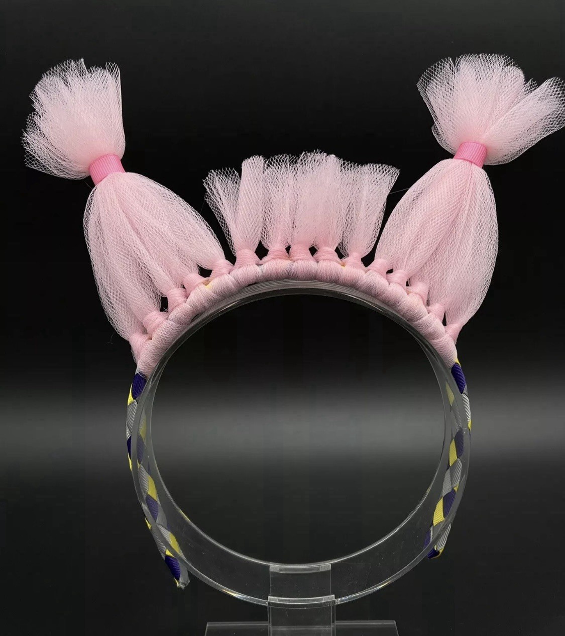 Custom made Bridget Troll Headbands Woven Headbands Troll Movie Troll Hair