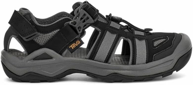 New – TEVA OMNIUM 2 BLACK STRAP TRAIL HIKING SPORT MEN’S SANDALS SIZE US 10