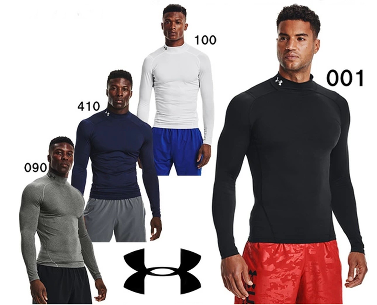 Under Armour Compression Heatgear Long Sleeve Compression Mock Shirt 1369606