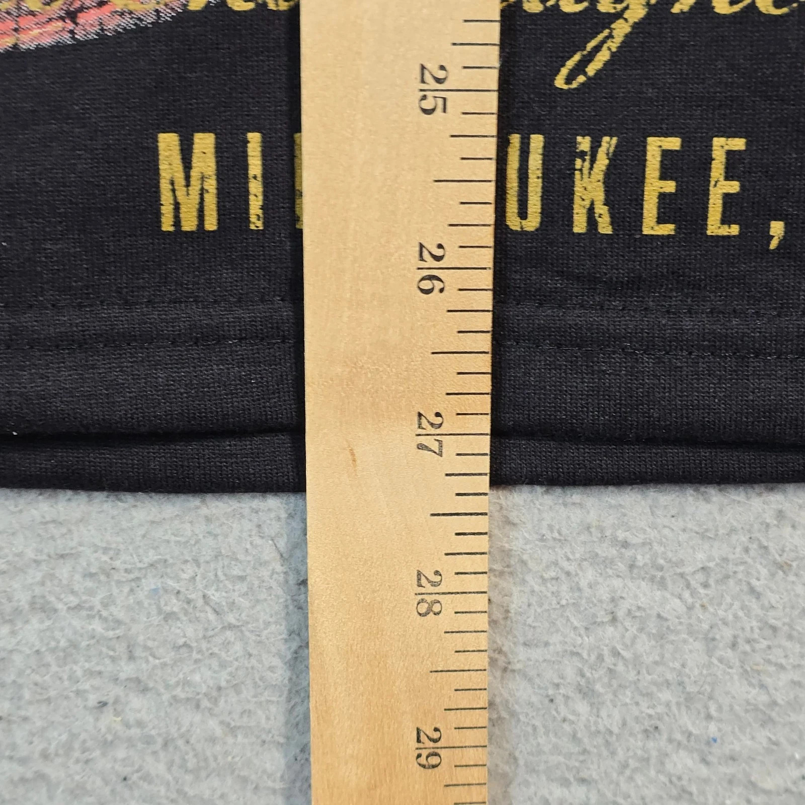 MILLER HIGH LIFE Beer Shirt Mens Large Black Distressed Hunting Casual tee NWT B