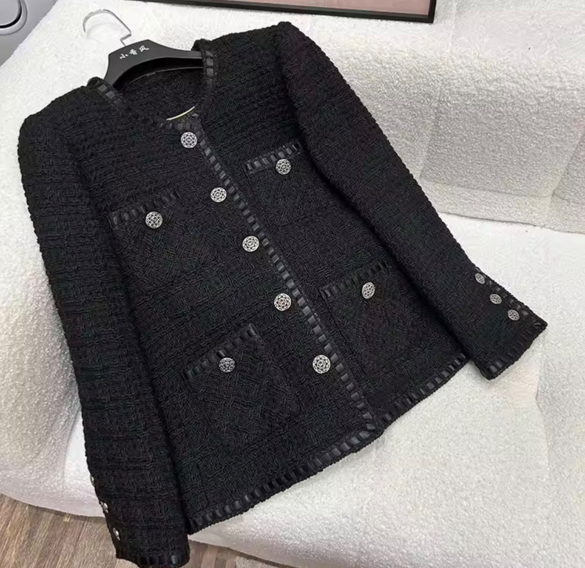 High-end tweed jacket