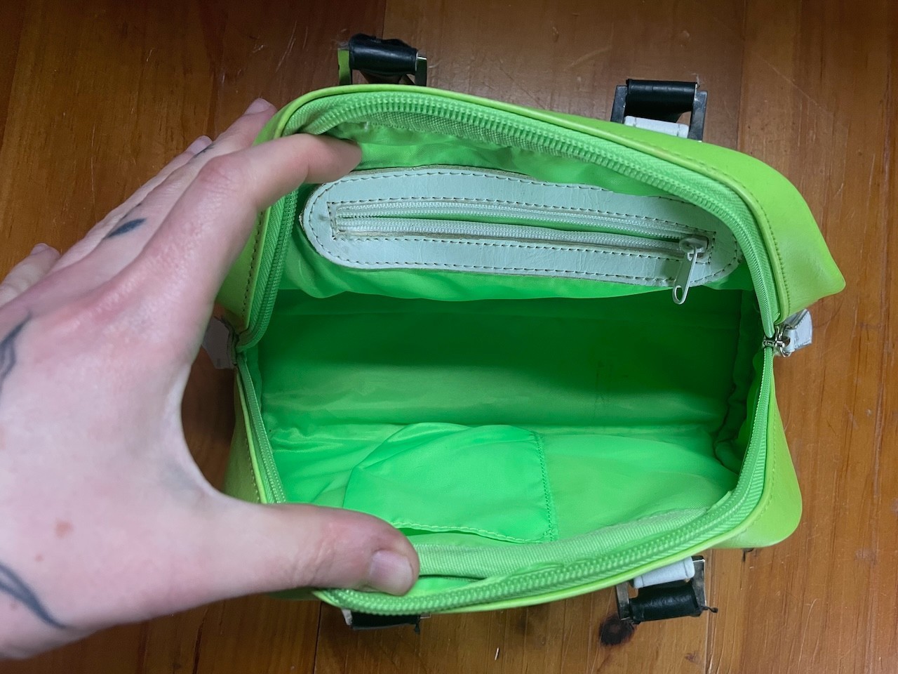 Fiorucci mini bowler handbag