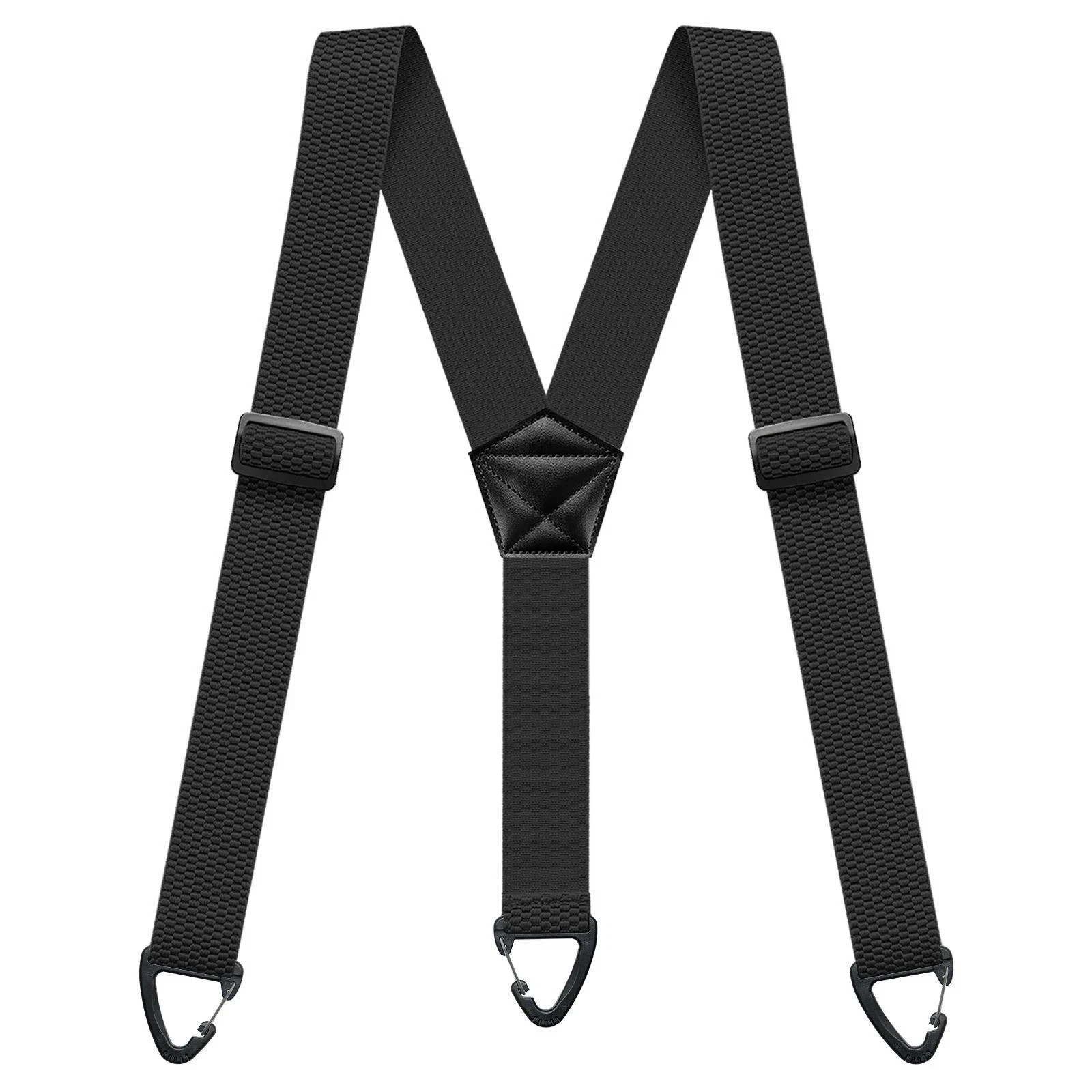 Suspenders for Men Heavy Duty, X Shape Back Hidden Suspender 1.5″ Under Clothing