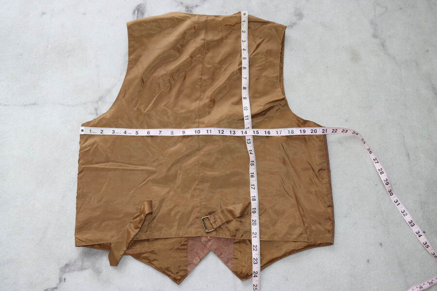Vintage Arizona Jean Co Suede Leather Western Vest Men’s Size L?