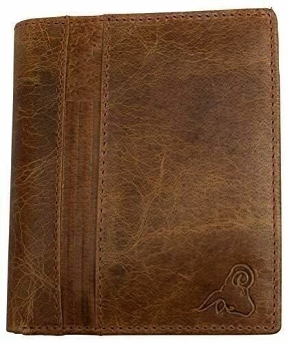 RFID Blocking Mens Leather Slim Bi-Fold Big Hipster European Wallet USA Series G